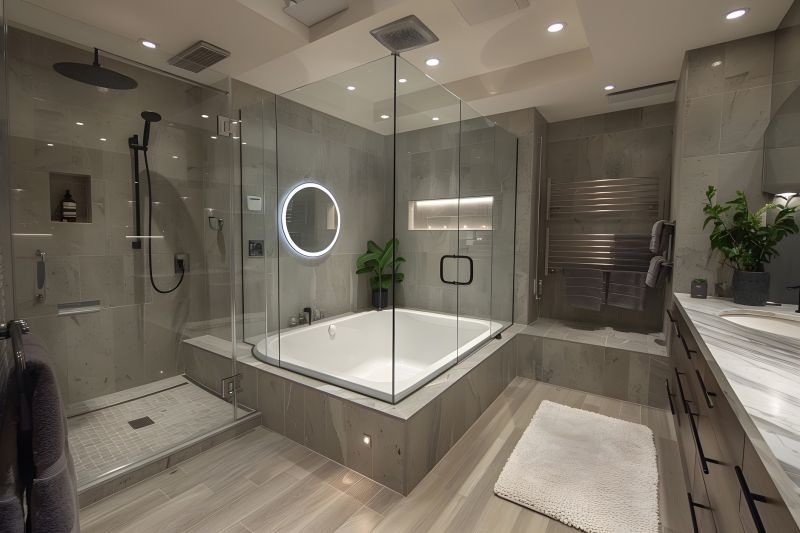Custom Shower-Tub Combinations
